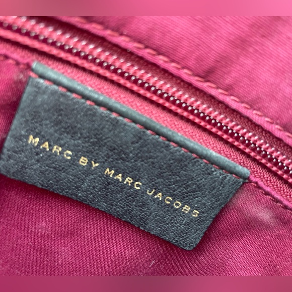 Marc by Marc Jacobs python and black lamb leather satchel shoulder bag. - Picture 8 of 10